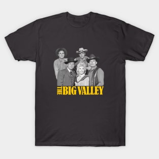 The Big Valley - Group - 60s Tv Western T-Shirt